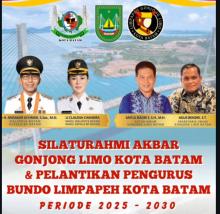 Gonjong Limo Batam Akan Gelar Silaturahmi Akbar dan Pelantikan Bundo Limpapeh