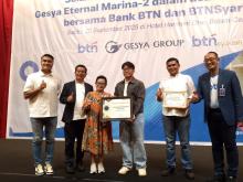Gandeng Bank BTN dan BTN Syariah, 131 Akad KPR Serentak Warnai KPR Massal Gesya Eternal Marina-2 di Batam