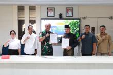 Batam Siapkan Kawasan Transmigrasi Tanjungbanun, Disperkimtan dan Korem 033 Sepakati Pedoman Kerja
