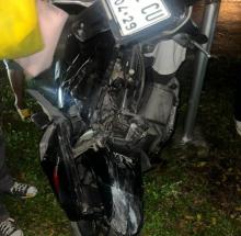 Pemotor Wanita Alami Luka Parah Usai Tabrakan di U-Turn Windsor Lubuk Baja