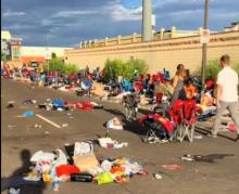 Usai Memorial Charlie Kirk yang Dihadiri Trump, Sampah Memenuhi Jalan dan Picu Kecaman