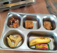 Menu Makan Bergizi Gratis di SDN 001 Batuaji Viral, Dinilai Jauh dari Standar