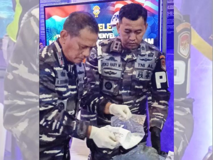 Dua Kurir Malaysia Dibayar RM 5.000 untuk Antar Sabu ke Batam, Digagalkan TNI AL