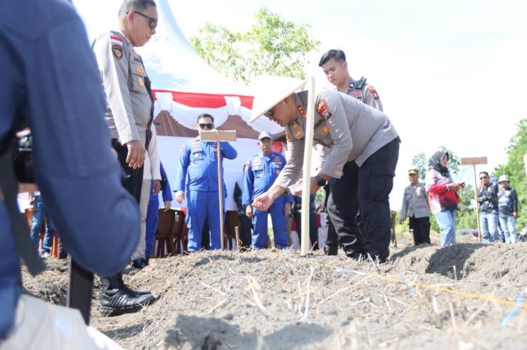 Penanaman Jagung Serentak di Kundur Utara Diapresiasi Masyarakat