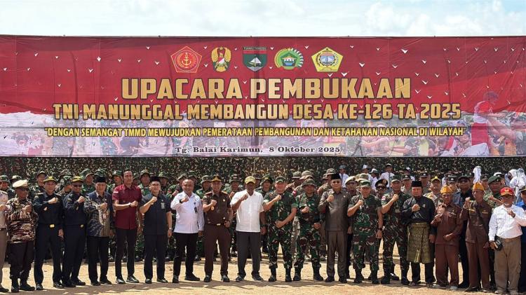 TMMD ke-126 Kodim 0317/TBK Buka Jalan 3.860 Meter di Kecamatan Buru