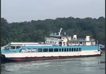 Kandas di Batam, Kapal Roro Punggur-Tanjung Uban Terseret Arus Kuat