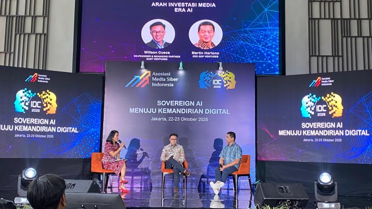 IDC AMSI 2025, GDP dan East Ventures Nilai Investasi di Media Masih Menarik
