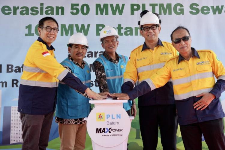 PLN Batam Operasikan 50 MW PLTMG Baru, Antisipasi Lonjakan Konsumsi Listrik 13 Persen per Tahun