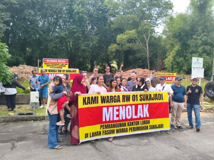 Warga Sukajadi Batam Tolak Proyek Pembangunan Kantor Lurah di Cluster Elite