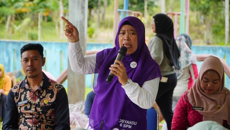 KB Pelita Hati Desa Bukit Langkap Terima Bantuan Alat Permainan Edukatif dari Bunda PAUD Kabupaten Lingga
