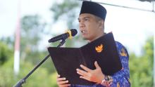Pemkab Lingga Gelar Upacara Hari Kesaktian Pancasila, Wabup Teguhkan Komitmen Kebangsaan