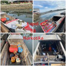 Sat Polairud Barelang Gagalkan Penyelundupan 500 Gram Ganja dan Miras Ilegal di Harbourbay