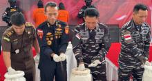 Rp24 Miliar Uang Negara Diselamatkan, Bea Cukai Kepri Sita 120 Ton Pasir Timah Ilegal