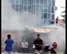 Kebakaran Ruko di Bawah Flyover Kedai Kopi Hawaii Tanjungpinang, Penyebab Diselidiki