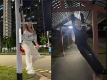 Viral Tren "Maui Wowie" di Singapura, TikToker Gelantungan di Fasilitas Umum Ditegur LTA