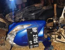 Jejak Kecelakaan Maut Siswa SMAN 14 Batam Masih Terlihat di Lokasi Kejadian, Polisi: Mobil Truk dan Motor Korban Sudah Diamankan