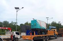 PLN Bergerak Cepat Pulihkan Listrik di Pulau Parit Pasca Kebakaran PLTD
