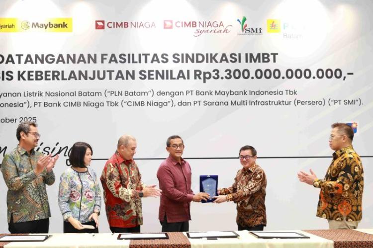 Maybank Salurkan Pembiayaan Syariah Rp1,1 Triliun untuk Proyek PLTGU 120 MW Batam, Perkuat Ketahanan Energi Kepri