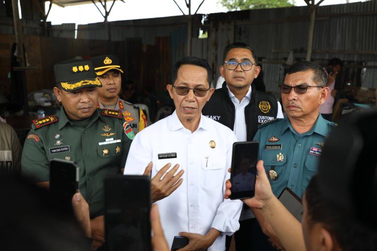 Dandim Batam: Beras dan Minyak Goreng Ilegal Tanpa Dokumen