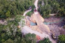 Jembatan Tirtamadu–Gesek Ditarget Rampung Akhir November, Percepat Akses Warga Toapaya–Bintan Timur