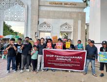 Lawan Gugatan Rp200 Miliar, Jurnalis Batam Bersatu Tolak Pembungkaman Pers