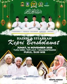 Ribuan Jamaah Diperkirakan Hadir, Kepri Bersholawat Siap Semarakkan Laman Tugu Sirih Tanjungpinang