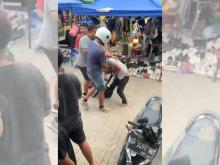 Copet Beraksi di Pasar Jodoh, Handphone Turis Singapura Raib, Pelaku Melenggang dengan Motor