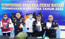 Bea Cukai Batam Gagalkan Penyelundupan Sabu 1,2 Kg dan Ekstasi, Selamatkan 6.600 Jiwa