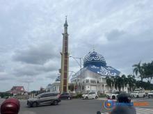 Nasib Menara Lama Masjid Agung Batam Belum Jelas, CKTR Lakukan Kajian Struktur