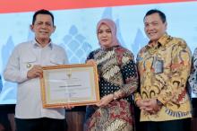 Inspektorat Bintan Raih Penghargaan Pengawasan dengan Status 