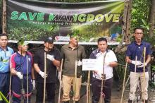 Hari Bakti ke-25, PSDKP Batam Gerakkan Aksi Massal Lestarikan Mangrove