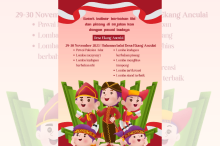 Desa Ekang Anculai Gelar Event Kuliner Ubi & Pisang serta Pawai Budaya, Dorong UMKM dan Lestarikan Tradisi