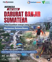 Batamnews dan Dompet Dhuafa Kepri Galang Donasi untuk Korban Banjir Sumatera, Ajak Masyarakat Bergerak Bersama