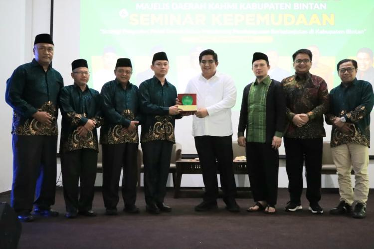 25 Pengurus KAHMI Bintan Dikukuhkan, Bupati: Bukan Sekadar Seremonial