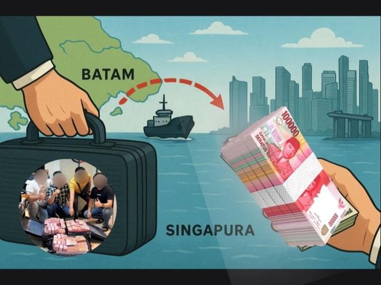 Lagi! Jalur Singapura-Batam Jadi Sorotan, Rp 7,7 Miliar Diamankan Karena Tanpa Izin