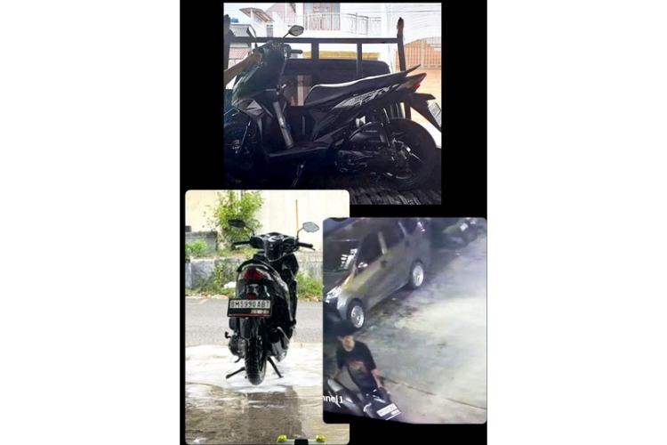 Pergi Ibadah, Motor Penghuni Kos di Lubuk Baja Batam Raib
