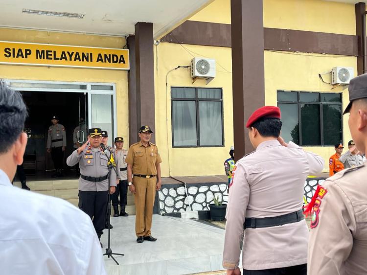 Operasi Lilin Seligi 2025 Dimulai, Polres Kepulauan Anambas Siap Amankan Natal dan Tahun Baru 2026