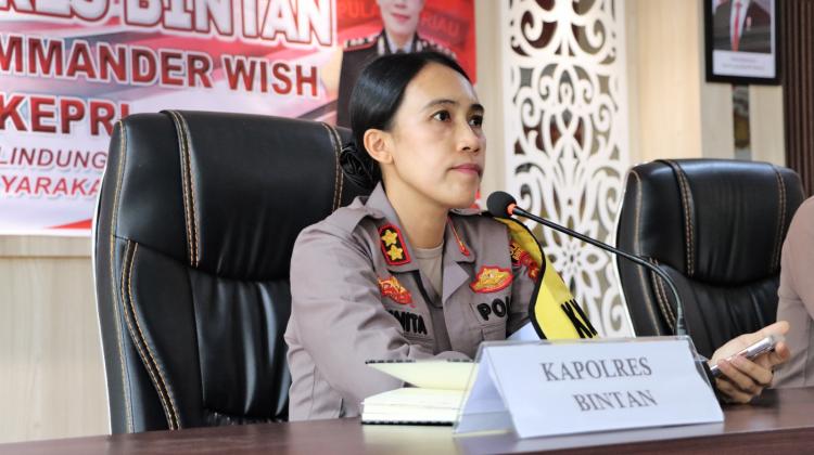 AKBP Yunita Stevani Jabat Kapolres Karimun, Ini Daftar Lengkap Rotasi Pejabat Polda Kepri 2025