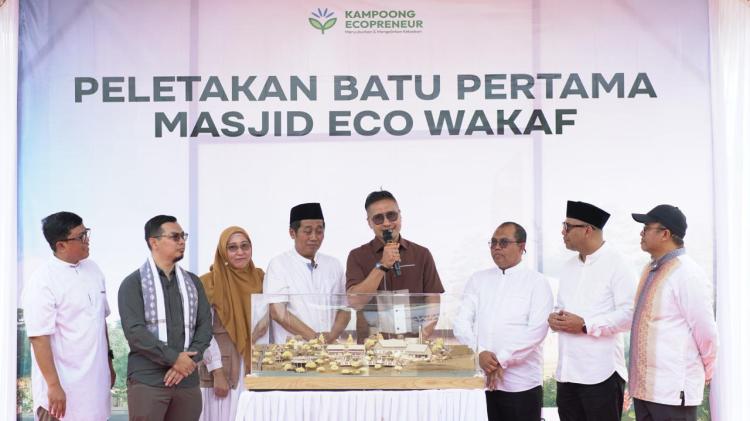 Kampoong Ecopreneur Bangun Masjid Eco Wakaf dan Tebar 1.000 Pohon sebagai Respons Banjir Sumatra