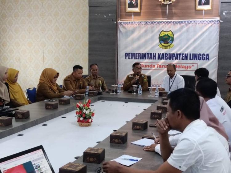Pemkab Lingga dan STPL Bahas Evaluasi ATENSI 2025, Siapkan Program 2026