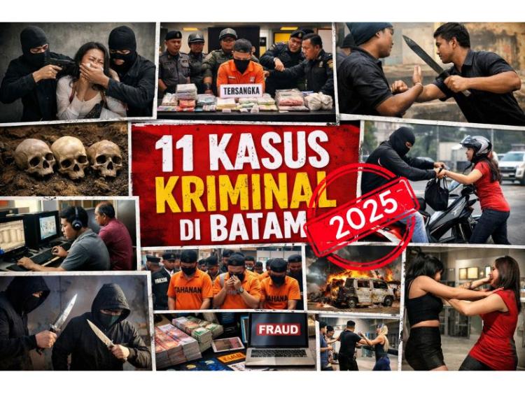 11 Kasus Kriminal Paling Viral di Batam 2025: Dari Tragedi LC, Penyiksaan ART hingga Ledakan Galangan