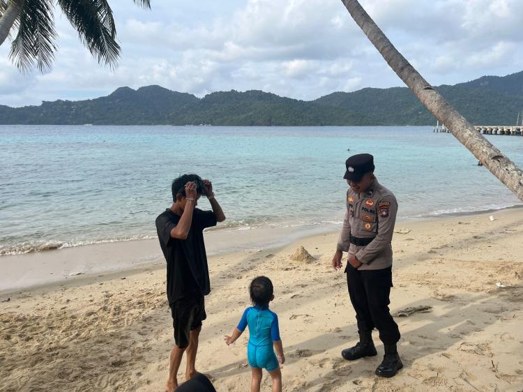 Jamin Keamanan Nataru, Polres Anambas Fokuskan Patroli di Pantai dan Lokasi Wisata