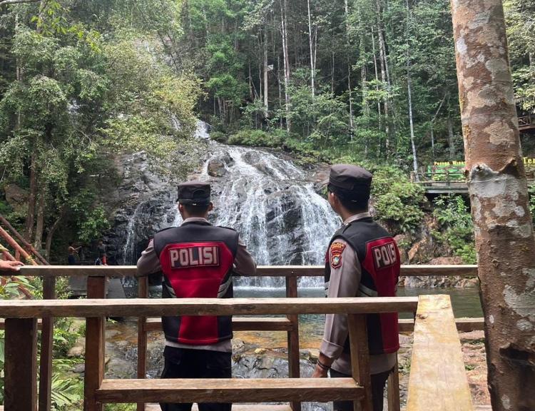 Libur Natal dan Tahun Baru, Polres Lingga Perketat Pengamanan Objek Wisata