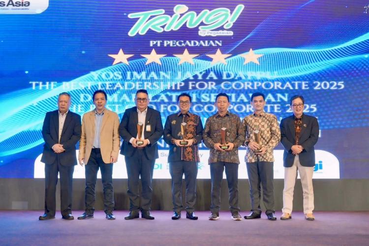 Pegadaian Raih Empat Penghargaan Bergengsi dalam Ajang Inovasi Digital 2025