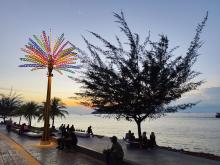 Taman Gurindam 12 Kini Punya Podium Sunset dan Jalur Pedestrian Baru, Spot Baru untuk Foto di Tanjungpinang