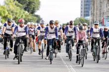 Ribuan Warga Gowes Bersama Wali Kota Batam Meriahkan HJB ke-196