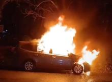 Mobil Grand Livina Terbakar di Bengkong, Pemilik Tak Lapor Polisi 
