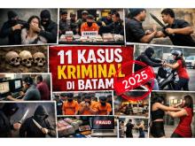 11 Kasus Kriminal Paling Viral di Batam 2025: Dari Tragedi LC, Penyiksaan ART hingga Ledakan Galangan