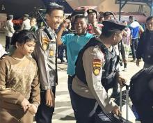 Antisipasi Barang Terlarang, Ditsamapta Kerahkan K-9 Amankan Kedatangan Kapal Mudik