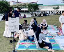 Kata Halaman Hadirkan Ruang Baca dan Mewarnai Gratis Setiap Akhir Pekan di Tanjungpinang